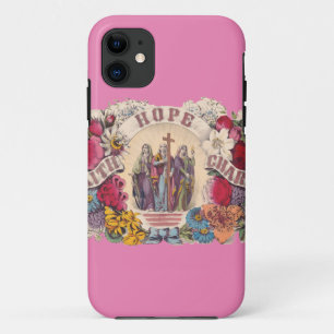 Faith, Hope and Charity Theological virtues iPhone 11 Case