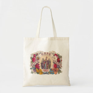 Faith, Hope and Charity Theological virtues Tote Bag