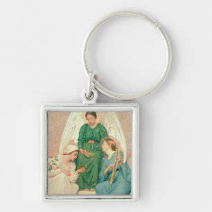 Faith, Hope and Love Key Ring