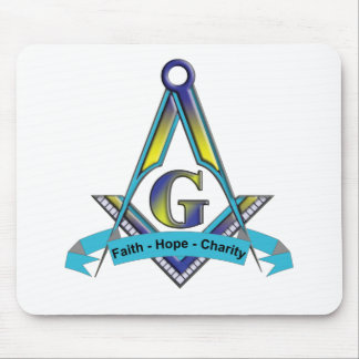 Faith, Hope, Charity Mouse Mat