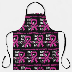 Faith Hope Courage Love...Breast Cancer Apron