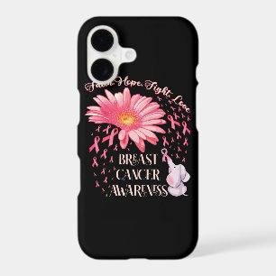 Faith Hope Fight Love Elephant Breast Cancer