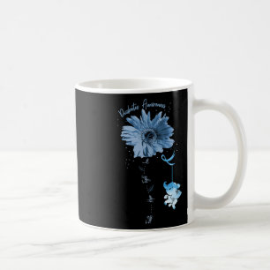 Faith Hope Fight Love Elephant Sunflower Diabetes Coffee Mug