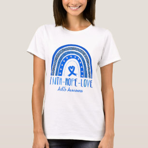 Faith Hope Love ALS Awareness T-Shirt
