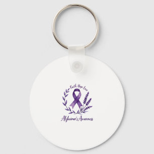 Faith Hope Love Alzheimer's Awareness Dragonfly (1 Key Ring