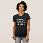 Faith Hope Love ASL American Sign Language T-Shirt (Front Full)