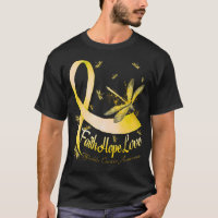 Faith Hope Love Bladder Cancer Awareness Dragonfly