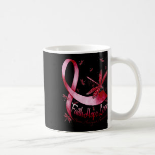 Faith Hope Love Brain Aneurysm Awareness Dragonfly Coffee Mug