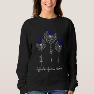Faith Hope Love Coffin Siris Syndrome Awareness Sweatshirt