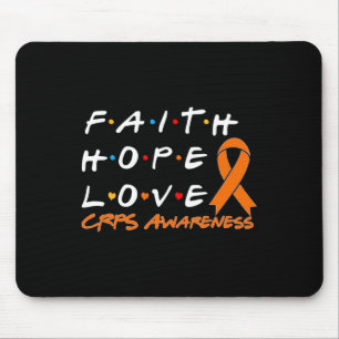 Faith Hope Love Crps Awareness 1 Mouse Mat