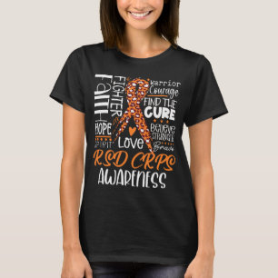 Faith Hope Love Cure RSD CRPS Awareness T-Shirt