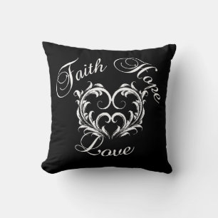 Faith Hope Love  Cushion