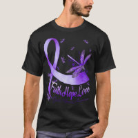 Faith Hope Love Cystic Fibrosis Awareness Dragonfl