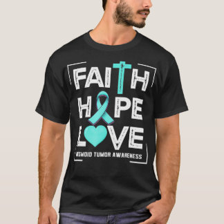 Faith Hope Love Desmoid Tumor Awareness  T-Shirt