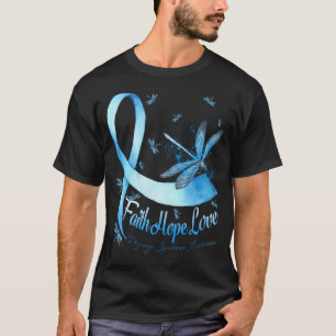 Faith Hope Love Digeorge Syndrome Awareness Dragon T-Shirt