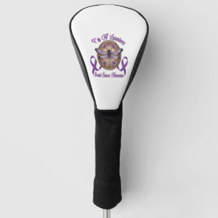 Faith Hope Love Dragonfly Breast Cancer Awareness Golf Head Cover