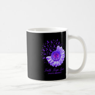 Faith Hope Love Epilepsy Awareness Survivor Fighte Coffee Mug
