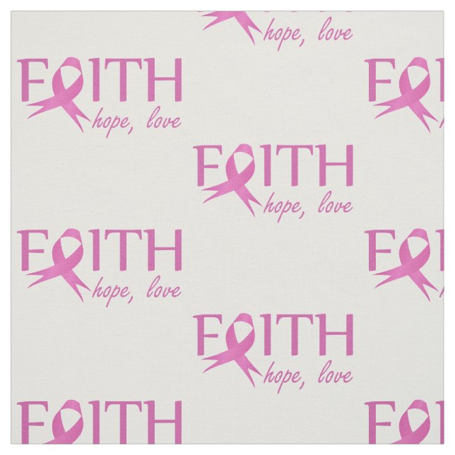 Faith,hope, love fabric (Swatch)