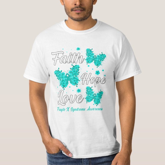 Faith Hope Love Fragile T-Shirt (Front)
