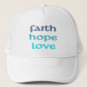 Faith Hope Love Hat