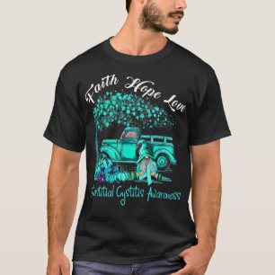 Faith Hope Love Interstitial Cystitis Awareness  T-Shirt
