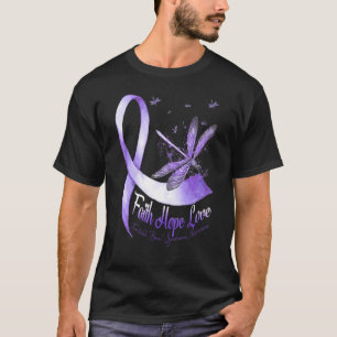 Faith Hope Love Irritable Bowel Syndrome Awareness T-Shirt