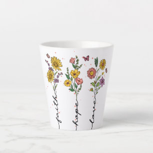 Faith-Hope-Love Latte Mug