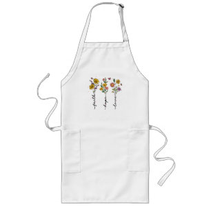 Faith-Hope-Love Long Apron