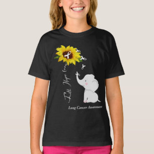 Faith Hope Love Lung Cancer Awareness T-Shirt