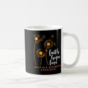 Faith Hope Love Multiple Sclerosis Awareness Coffee Mug