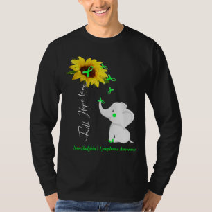 Faith Hope Love Non-Hodgkin's Lymphoma Awareness T-Shirt