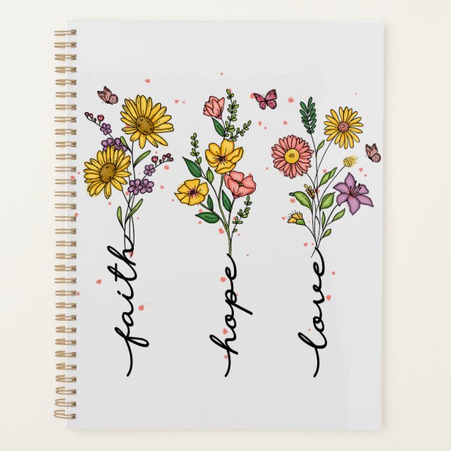 Faith-Hope-Love Planner (Front)