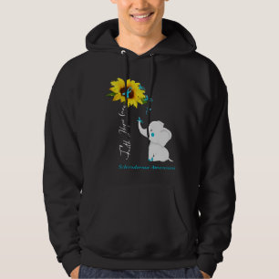Faith Hope Love Scleroderma Awareness Hoodie