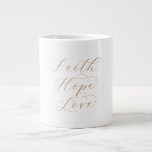 Faith Hope Love Speciality Mug