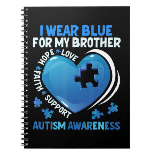 Faith hope love support family fight acceptance un notebook