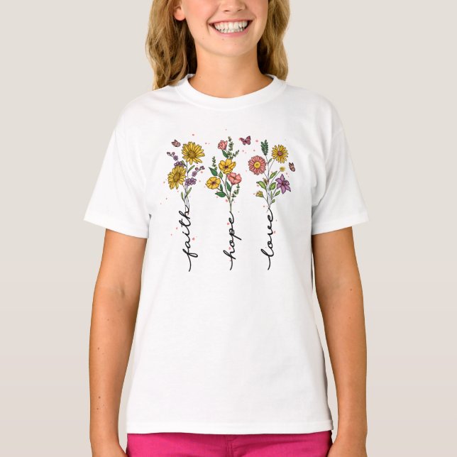 Faith-Hope-Love T-Shirt (Front)