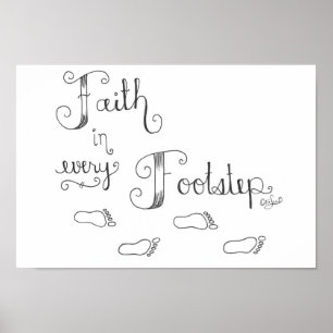 Faith in Every Footstep Poster
