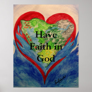 Faith in God Poster