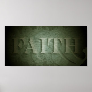 Faith (in green) poster