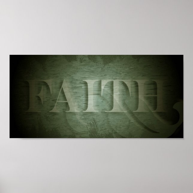 Faith (in green) poster (Front)