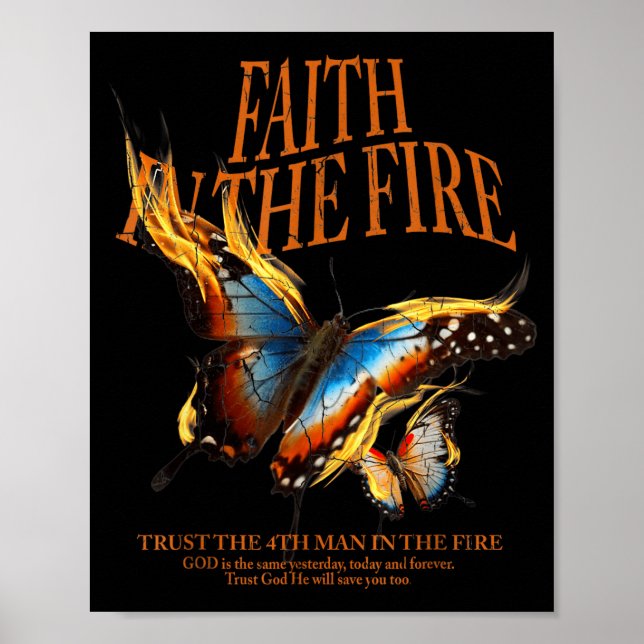 Faith In The Fire  Poster (Front)