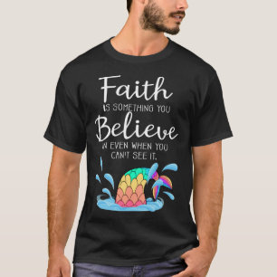 Faith Inspirational Message Unicorn T-Shirt