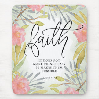 Faith Inspirational Mouse Mat