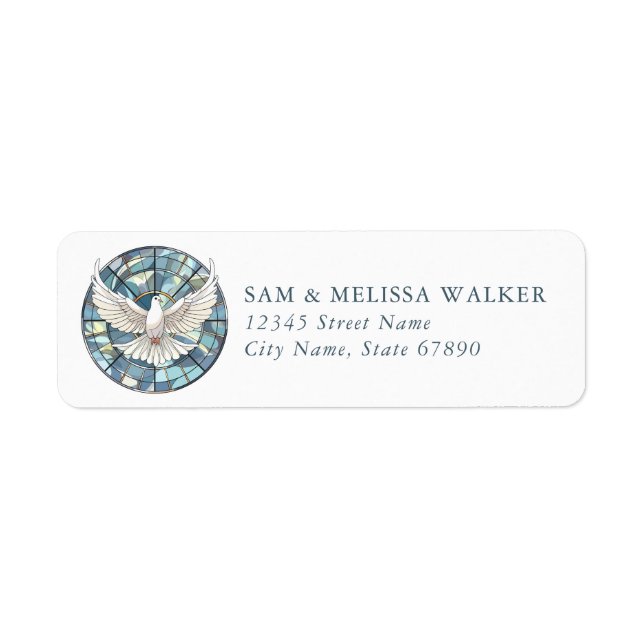 Faith & Inspirational Return Address Labels (Front)