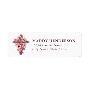 Faith & Inspirational Return Address Labels