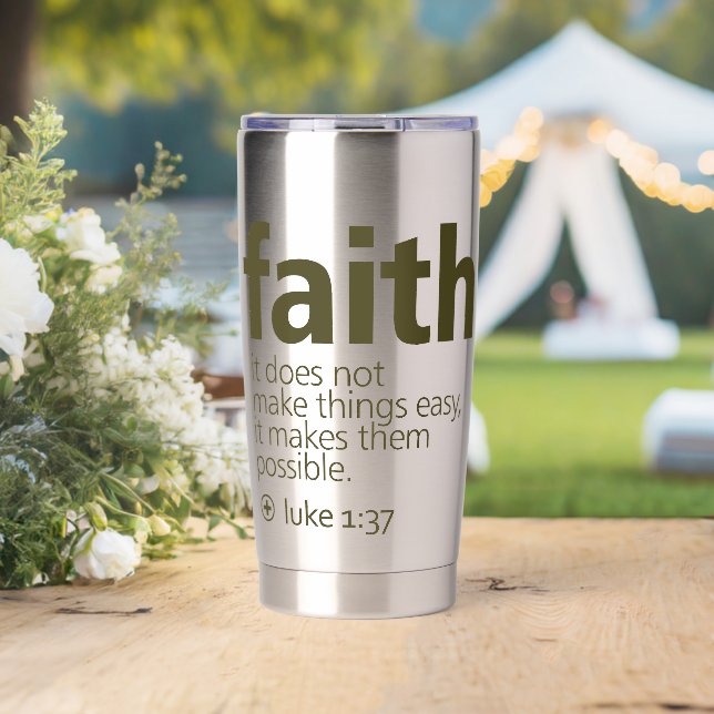Faith Insulated Tumbler (Wedding (Rotated))