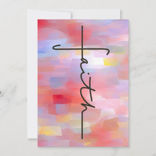 Faith Invitation (Front)