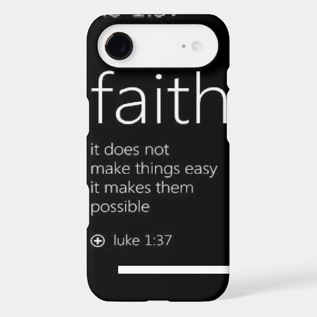 Faith iPhone 6 case (Back)