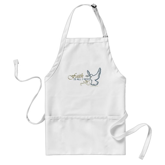 Faith is All I Need Standard Apron (Front)