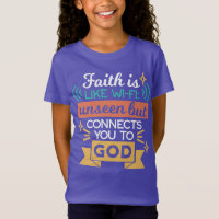 Faith Is Like WiFi Funny Christian Quote Art